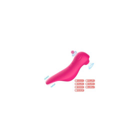 Le vibromasseur stimulateur Fuschia 3 en 1 